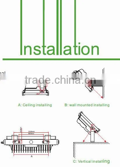 China Product Factory Price 12 Volt 80w Led Floof Lights For Plaza & Gym & Park CE CB SAA RoHS photo-6