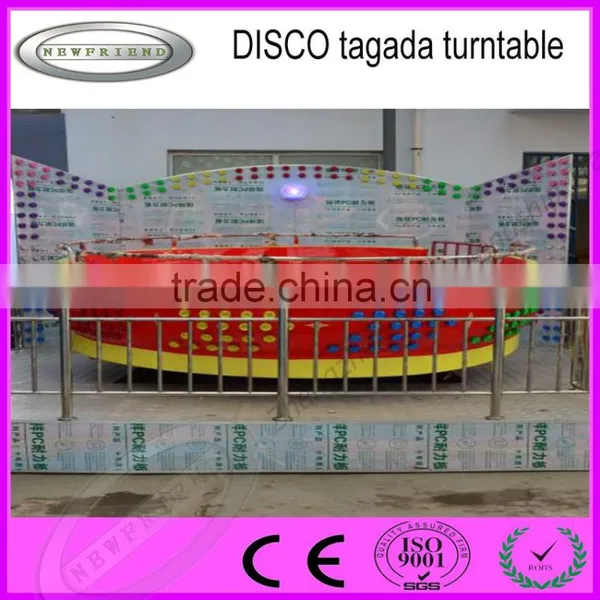 Hot Selling Manufacture Amusement Ride Disco Tagada Turntable in Fairground With High Quality photo-3