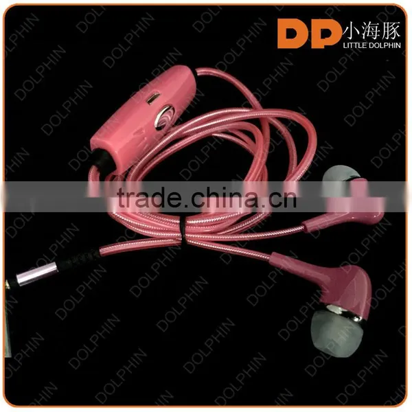 New Products 2016 Noise Cancelling Glow Earbuds Ear Piece 3.5mm EL Wired Glowing Headphone EL Earphone photo-2