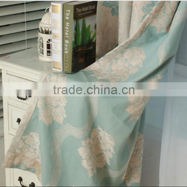 Wholesale Price Home Taxtile Factory Supply Elegant Design Jacquard Curtain Fabric