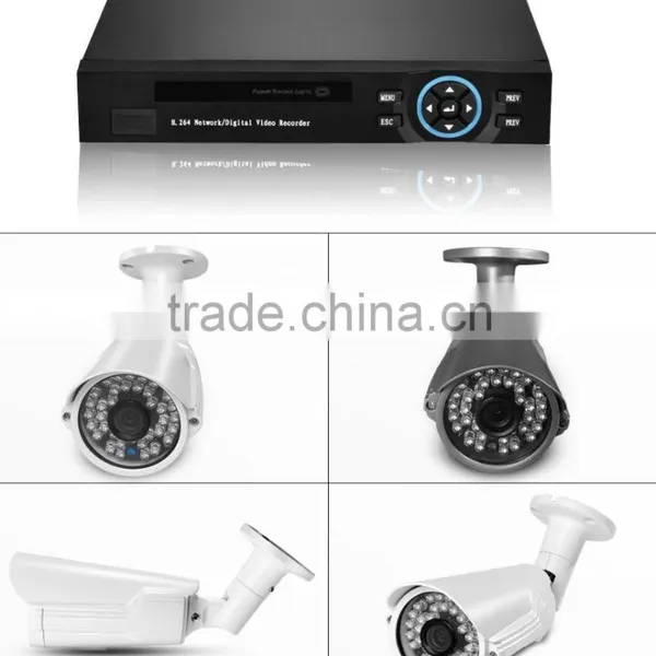Fashionable 4CH IP 960P IP66 Metal Bullet Onvif Nvr Kit photo-2