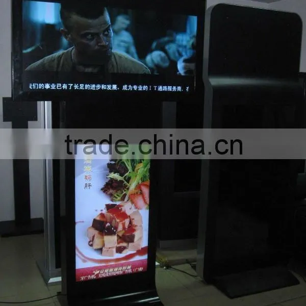 42"/52" Double Screen Floor Standing Digital Signage Full hd Media Player for Hotel/supermall photo-5