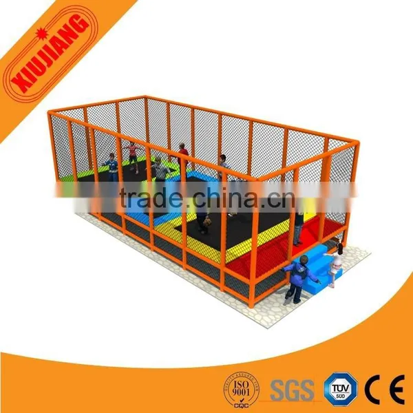 Indoor Sofe Play Equipment Mat Park Trampoline With Foam Pit for Sale photo-6