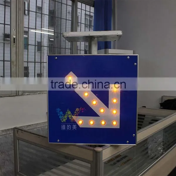 Customized Size Flashing Light High Way Guidance Led Traffic Sign photo-2