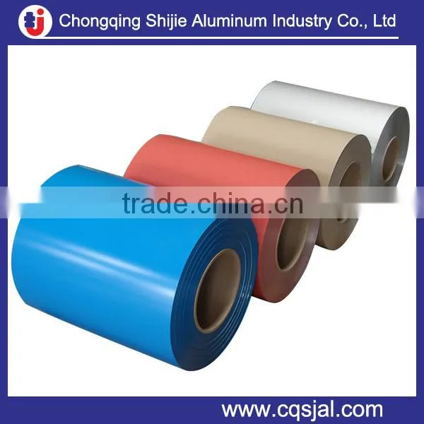 PE or PVDF Color Coated 0.2 ~ 1.6mm Aluminum Coil Manufacturer in China photo-2