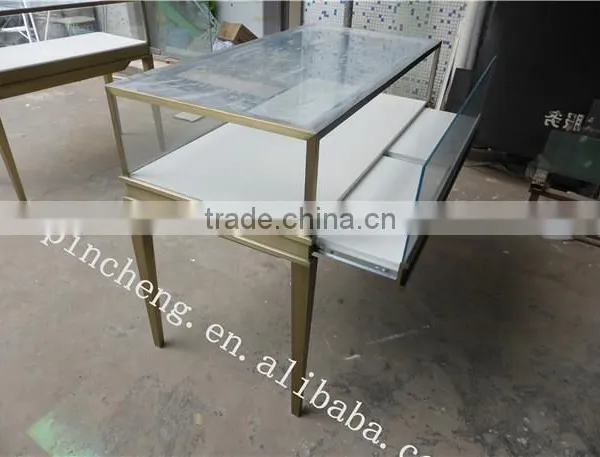 Cartier Display Cabinet and Showcase With Sliding Door for Jewelry Showroom