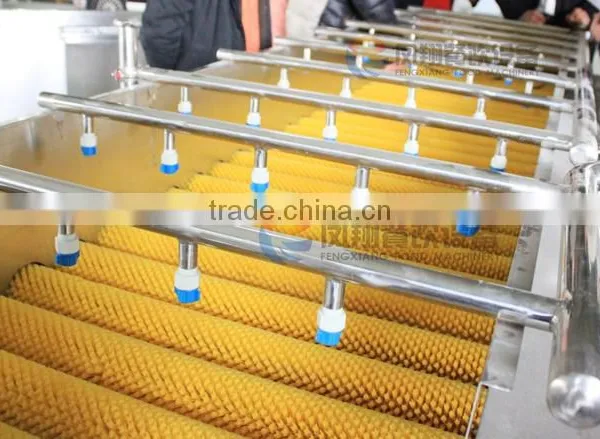 Industrial Watermelon/Orange/Apple Washing Machine With Roller Brushes photo-5