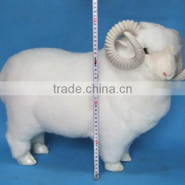 Realistic Taxidermy Replica Life Sized Plastic Animals Sheep photo-4