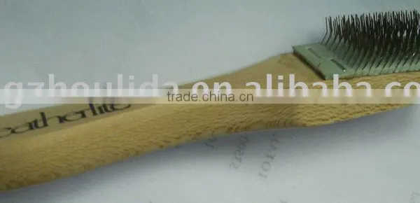 Easy Grip File Brush With Wooden Handle