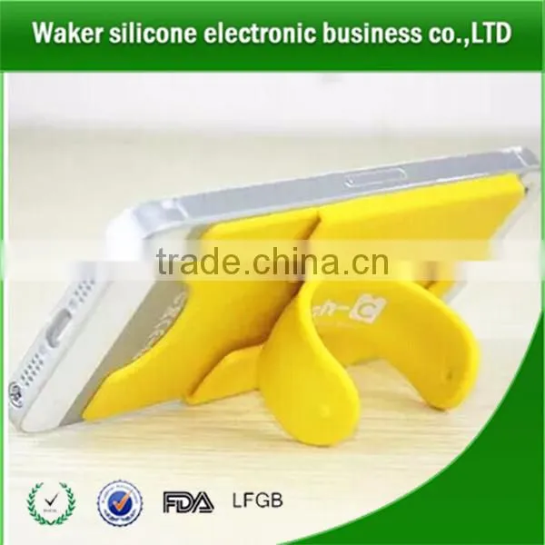 Mobile Phone Card Pocket Silicone Card Holder