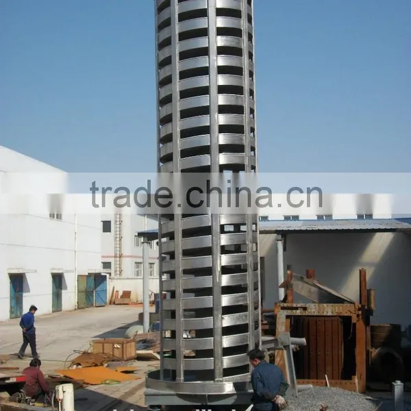 Vertical Lift Conveyor/Vibrating Screw Elevator/Spiral Vibrating Conveyor for Chemical Powder photo-5