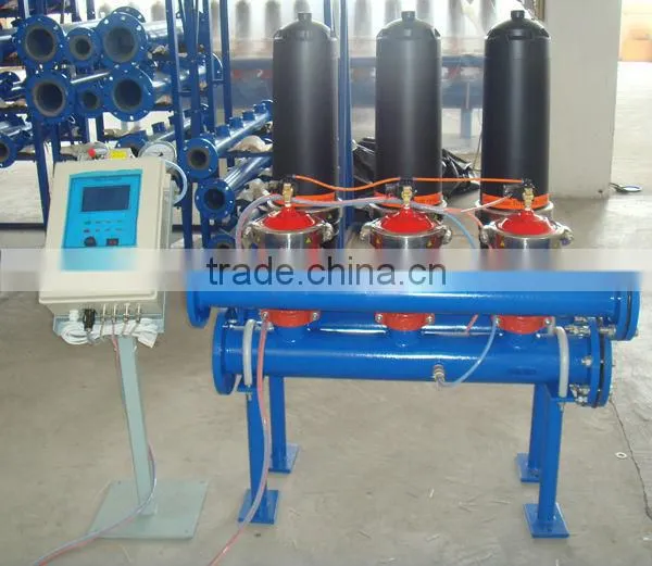 3" Automatic Backwash Filtration System / 3-Unit Disc Filter Machine photo-3