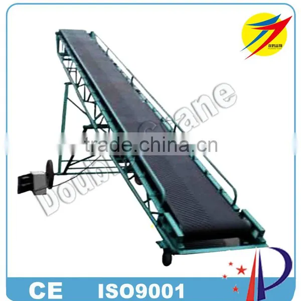 Inclined Portable Belt Conveyor for Agriculturer Conveying Cereal and Grain photo-3