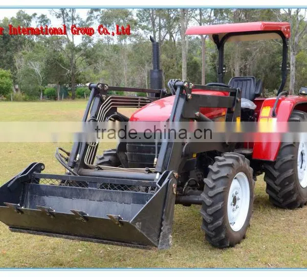 40HP/55HP Tractor With Front End Loader, 4in1 Bucket photo-5