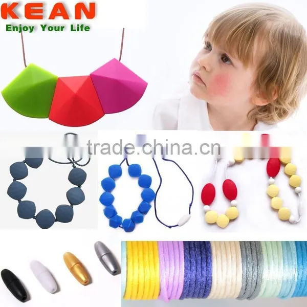 Best Sale Silicone Pendant / Amber Necklace for Baby and Moms Rings Jewelry photo-6
