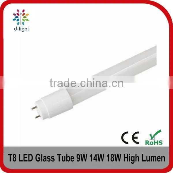 New Products Led t8 Tube Light 1.2m 18W 1650lm High Lumen Tube 8 SMD 2835 AC220-240V CFL Led Lighting Tubes