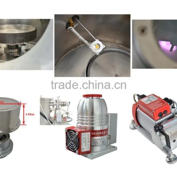 VTC-600-2HD DC/RF Dual-Head High Vacuum 2" Magnetron Plasma Sputtering Coater SHANDONG photo-5