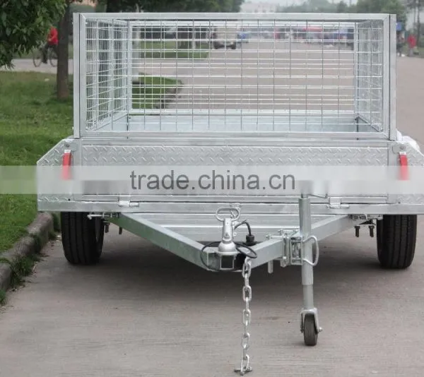Professional Manufactural Fully Welded Cage Trailer With Ramp (8x5'/ADR/Hot Dip Gal) 2016 photo-4