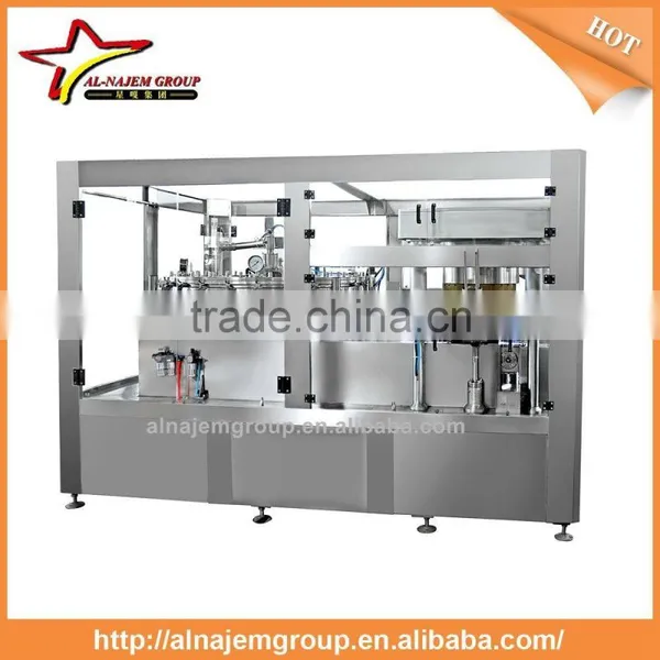 Aluminum Can Bottle Carbonated Soft Drink Filling Machine