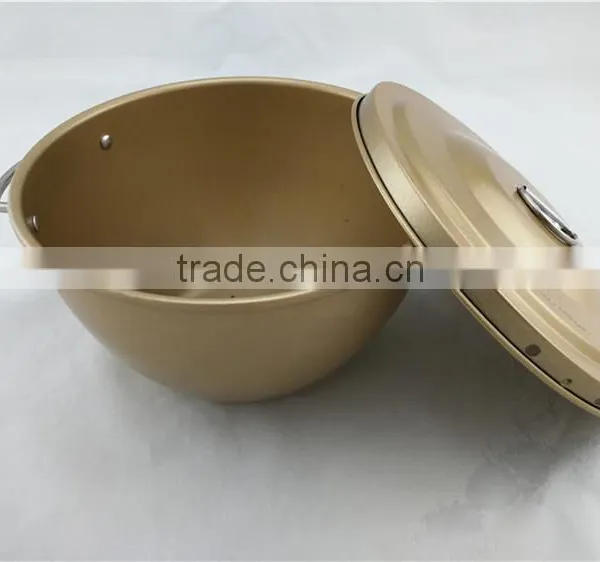 Dishwasher Golden Non-Stick Pudding Large Food Steamer photo-5
