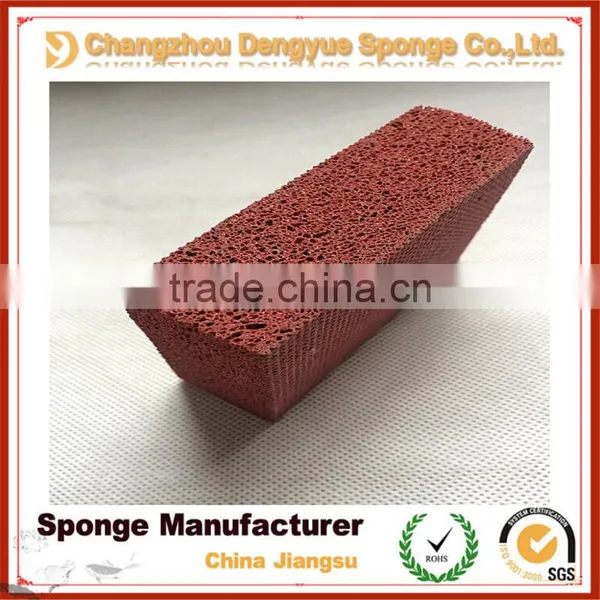 High Density Trowel Pad Use Open Cell Waterproof Natural Rubber Foam photo-5