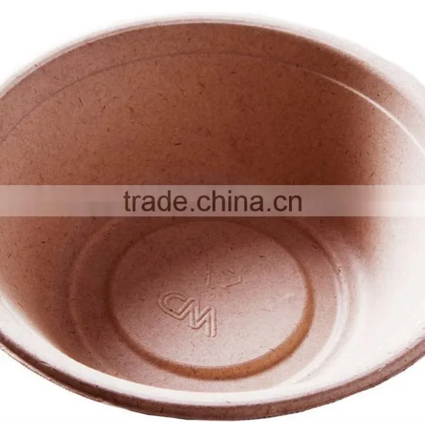 7inch Disposable Sugarcane Shallow Bowls 190x40 L006 photo-2