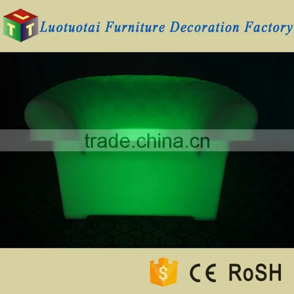 Plastic Battery Operated Color Changing LED Light Single Sofa for Home photo-3