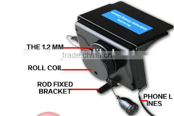 20M 4.3" Underwater Fishing Camera System HD 800TV Lines Underwater Camera With Record photo-5