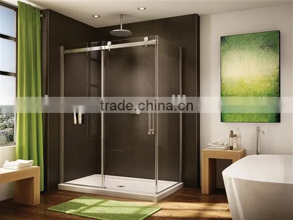 Aluminum Frame Shower Enclosures, Corner Glass Shower Enclosures photo-5