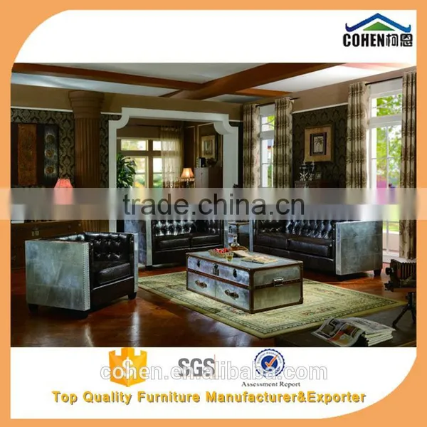 Modern Design High Cost-effective Aluminium Aviator Coffee Table Foshan Factory Direct Sale photo-3