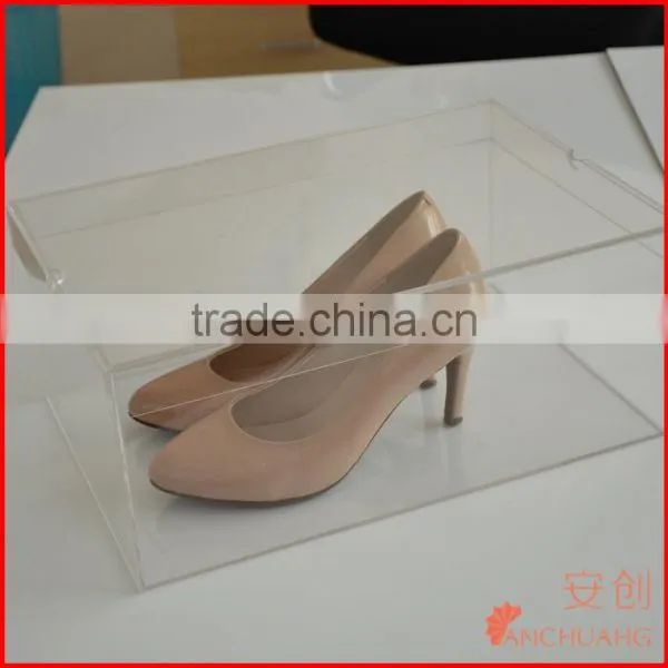 Clear Acrylic Shoe Box Display/Storage Shoe Box photo-3