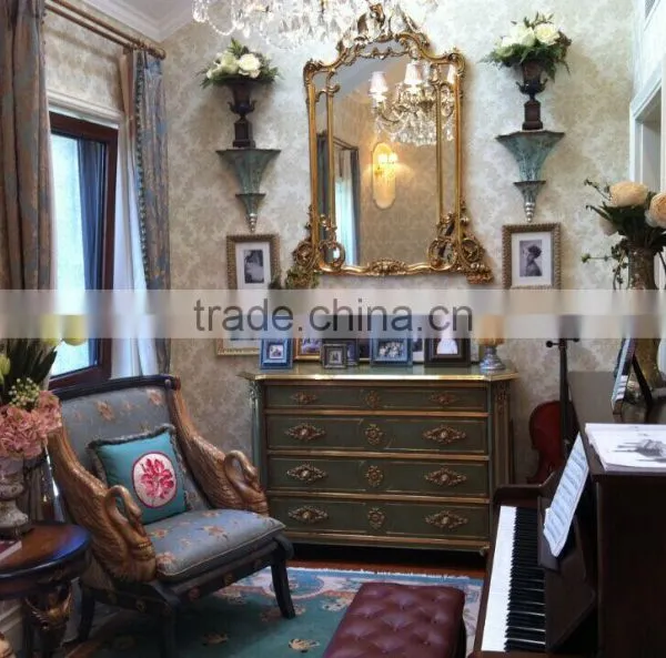 Baroque Style Frame With Handmade Oil Painting photo-6