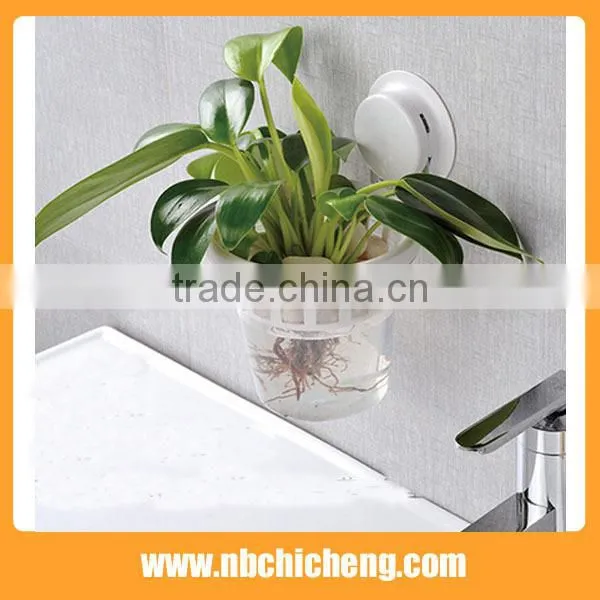 House Water Flower Pot Unique Suction Cup Plant Pot