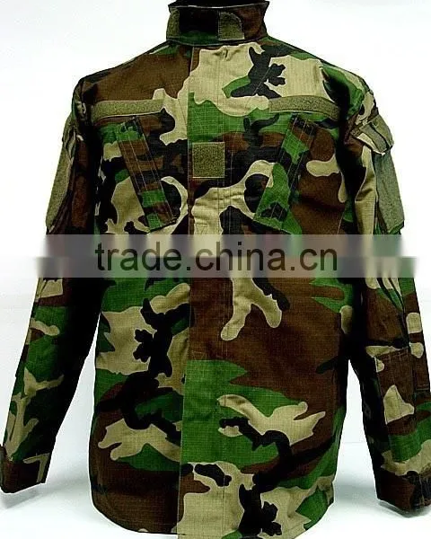US Airsoft Camo Woodland BDU Uniform Set Shirt Pants photo-2