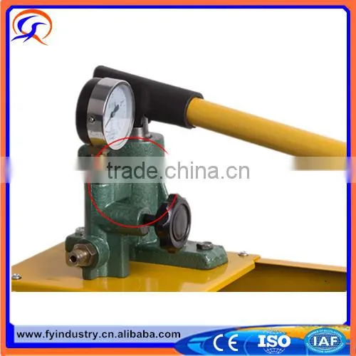 Export Promotion Engineering Manual Hydraulic Test Pump / Manual Hydrostatic Pressure Test Pump photo-6