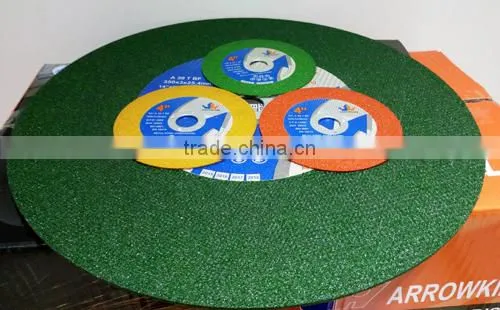 12'' 300x3x22mm Resin Bonded Reinforced Cutting Wheel for Metal photo-3
