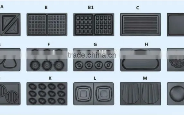 Changeable Plate Sandwich Maker photo-3
