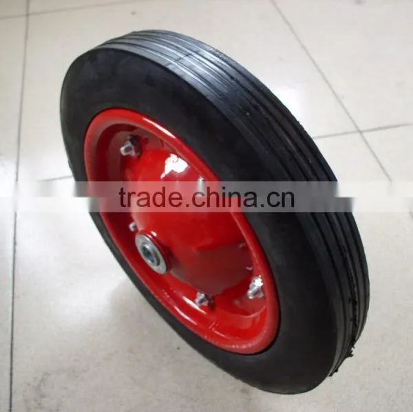 Size 13x3 Solid Wheel With Metal Rim 13x3/14x4 Size photo-6