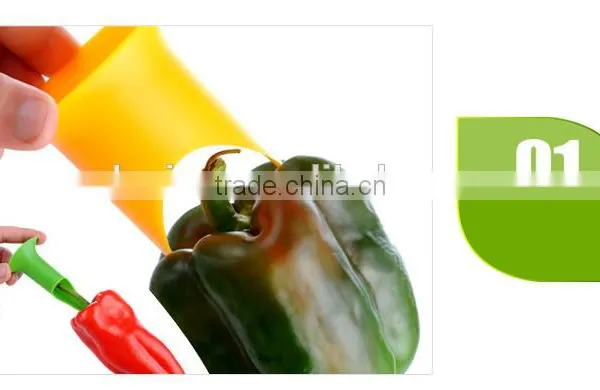 Kichen Hand Tool Chili and Tomato Seed Remover photo-4