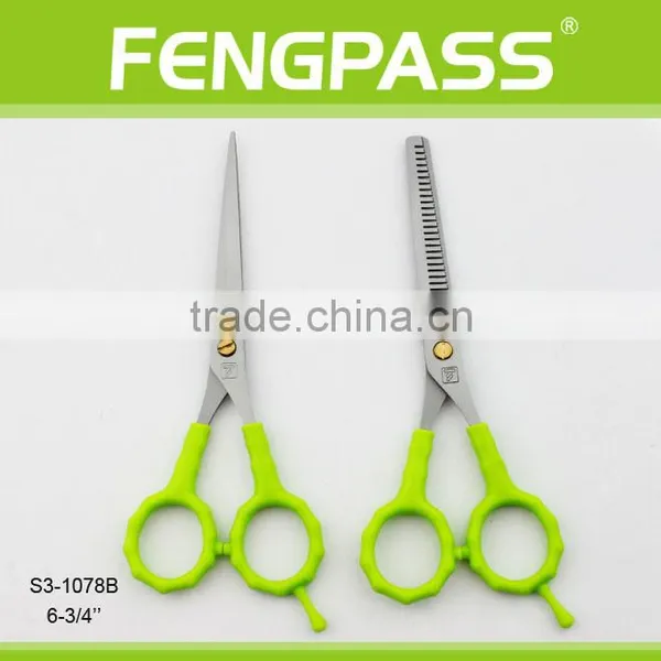 S3-1078B 6-3/4" Inch 2CR13 Stainless Steel With PP Handle Salon Hair Thinning Scissors For Hairdresser photo-5