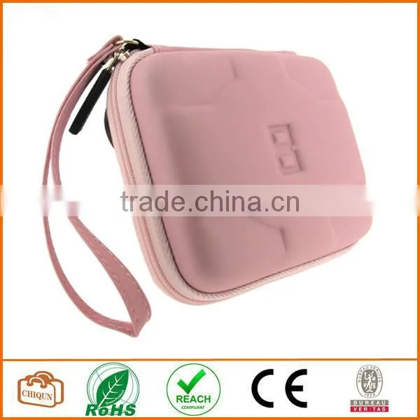 Pink EVA Hard Case Cover for Portable External Hard Drives 2.5'' Inches (6.4 Cm) photo-3