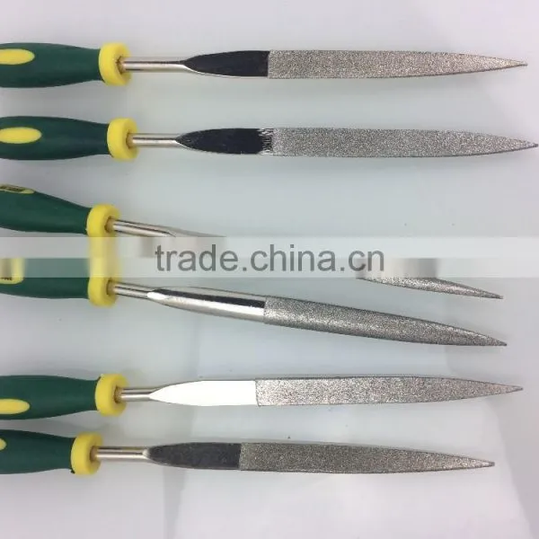 BERRYLION Half Round Diamond File Length 140mm With Soft Grip photo-4