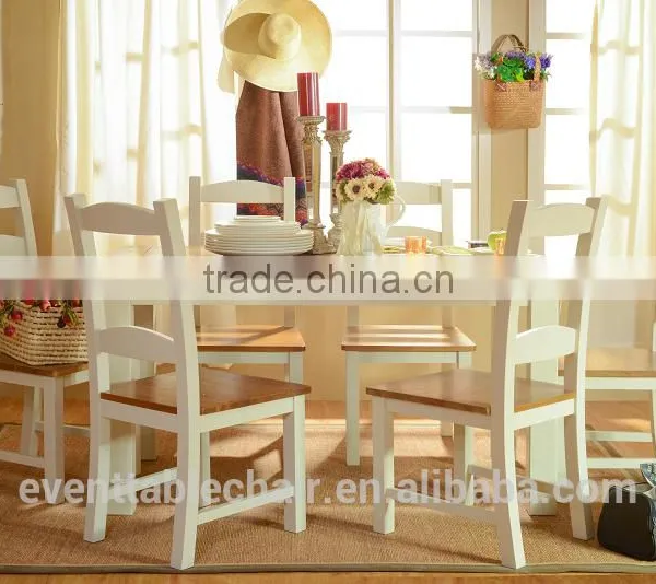 Low Price Elgant China Factory Round Tables Solid Wood Dining Table Sets photo-2