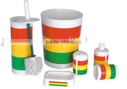 Plastic Bathroom Set