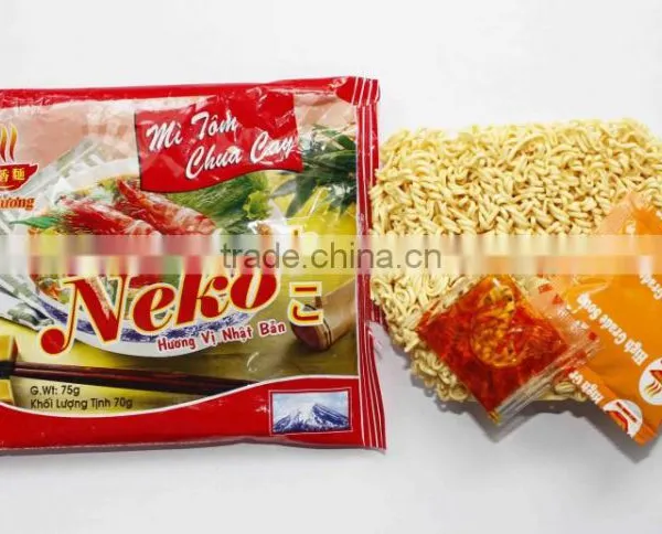 Neko Hot & Sour Shrimp Flavor Instant Noodles 70 gr photo-3
