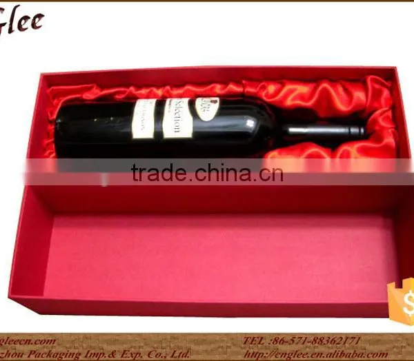 Cheap Cardboard Single Bottle Wine Box in High Quality photo-3