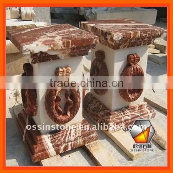 Nature Stone Carving and Sculpture In Garden