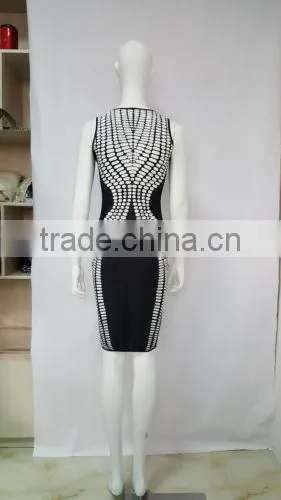 Women Summer Sleeveless Bodycon Cocktail Evening Party Short Mini Dress Fashion photo-5