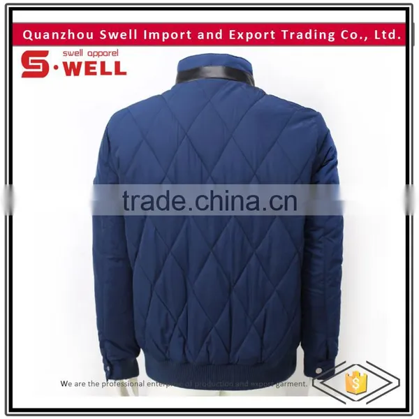 2016 New Style Wholesale Bomber Nylon Soft Shell Jacket Men Winter photo-2