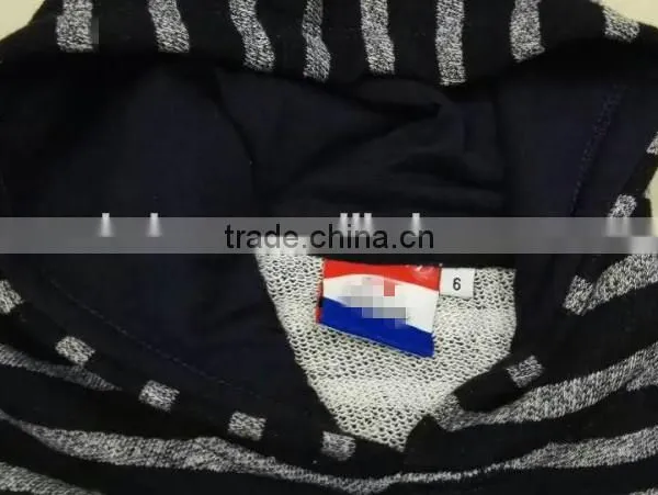 Yiwu Stocks Lots Boy's Fashion Stripe Hoodies Pullover photo-4